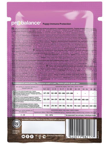 Влажный корм для щенков ProBalance Puppy Immuno Protection, 85 гр, купить недорого