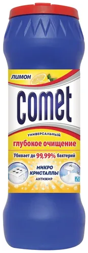 Tozalash kukuni Comet Limon xlorinolli, universal, 475 g