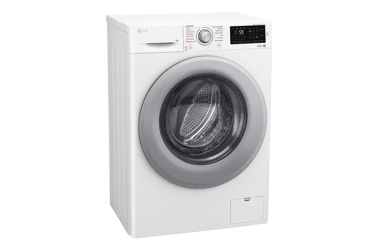 Стиральная машина LG F2M5HS6W 7Kg, Белый-Серебристый