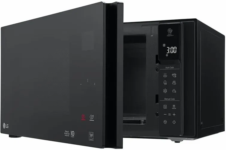 Микроволновая печь LG-MS2595DIS, Черный, фото