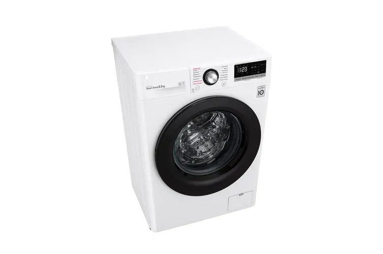 Стиральная машина LG F2V3GS6W 8.5kg, Белый, фото № 4