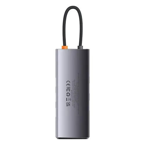 USB-хаб Baseus Metal Gleam Series HUB 7in1(WKWG040113), Серый, в Узбекистане