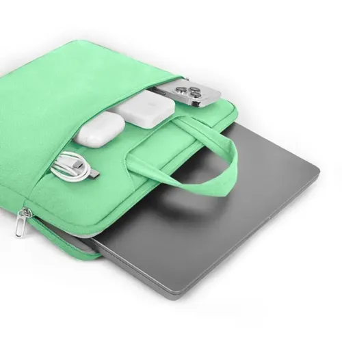 Noutbuk sumkasi WiWU ViVi Laptop Handbag для Macbook 15.6 dyuym, suv o'tkazmaydigan, Yashil, фото