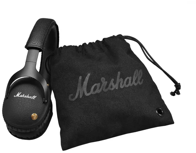 Беспроводные наушники Marshall Monitor Luxe Copy, Черный, фото