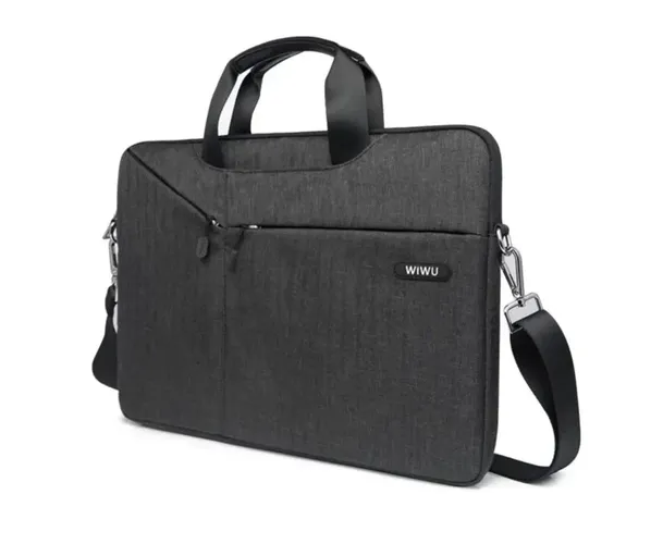 Сумка для ноутбука Wiwu City Commuter Bag 15.6", Черный, купить недорого