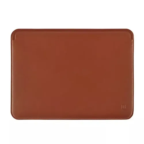Noutbuk uchun chexol WiWU Skin Pro Platinum Tech Leather Sleeve для Apple MacBook 14.2", jigarrang