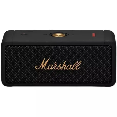 Беспроводная портативная колонка Marshall Emberton II Bluetooth Luxe Copy, Черный-Золотистый