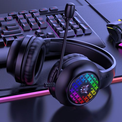 Игровые наушники Onikuma X7 Pro RGB, Черный, купить недорого