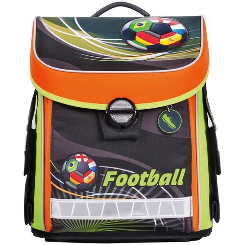 Ранец Hatber Premium "Football" 36*30*16см, 2 отделения, 2 кармана, анатомическая спинка, Разноцветный