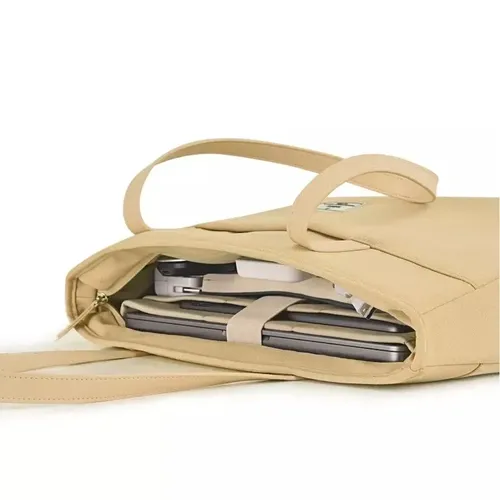 Noutbuk sumkasi WiWU Ora Tote Bag Special Design for Women 16", krem rangli, купить недорого