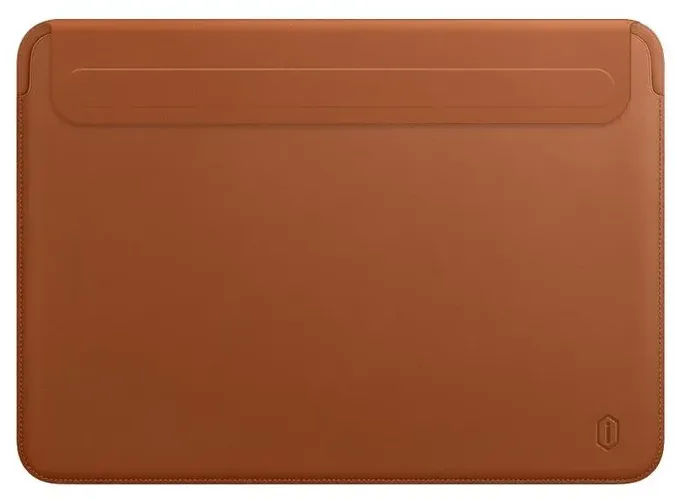 G'ilof WIWU Skin New Pro 2 Leather Sleeve 13,3" for MacBook Air 13, Jigarrang