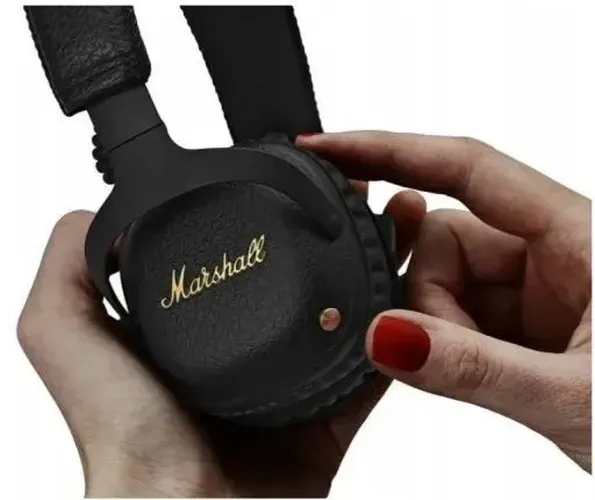 Marshall Mid ANC simsiz Bluetooth eshitish vositasi Luxe Copy, qora, фото