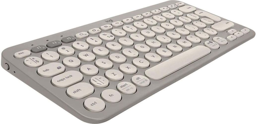 Logitech K380 Multi-Device simsiz klaviatura, bej, купить недорого