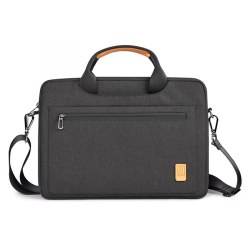 Noutbuk sumkasi Wiwu Pioneer Shoulder Bag 15.6", qora