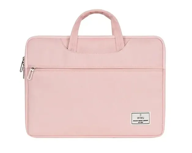 Сумка для ноутбука Wiwu ViVi Laptop Handbag 14", Розовый