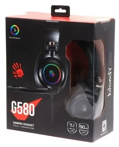 Simli garnitura A4Tech Bloody G580, Qora, в Узбекистане