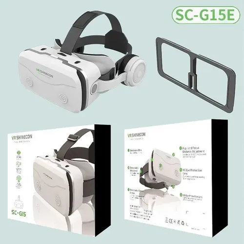 Очки виртуальной реальности VR Shinecon G15E, Белый, купить недорого