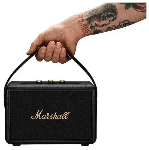 Marshall Kilburn II portativ dinamik Luxe Copy, Black-Gold, фото