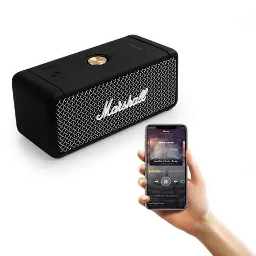 Беспроводная портативная колонка Marshall Emberton II Bluetooth Luxe Copy, Черный, купить недорого