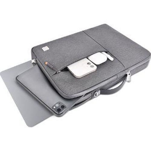Чехол-сумка для ноутбука WiWU Alpha Double Layer Sleeve Bag 15,6", Серый, в Узбекистане
