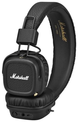 Marshall Major II Bluetooth naushniklar Luxe Copy, qora, купить недорого