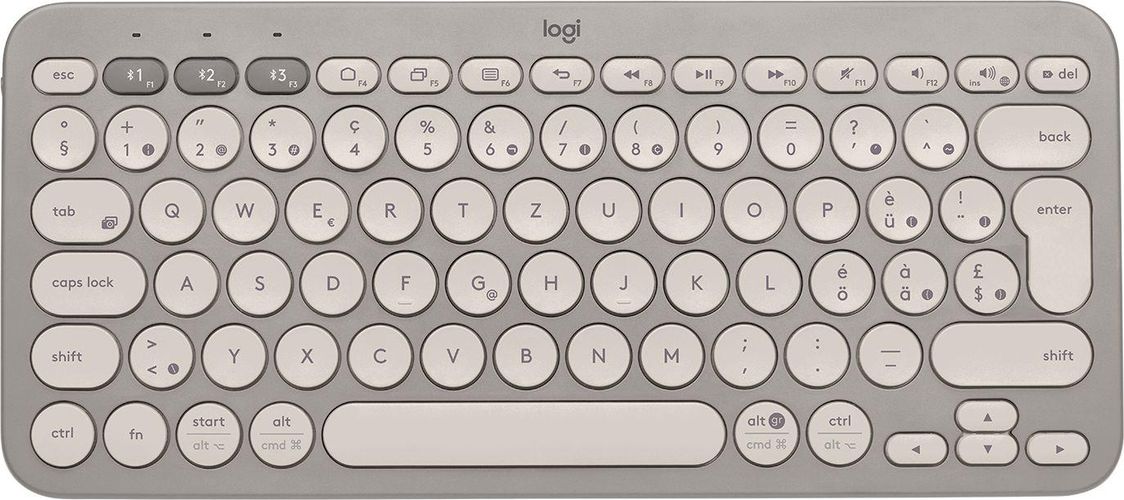 Logitech K380 Multi-Device simsiz klaviatura, bej