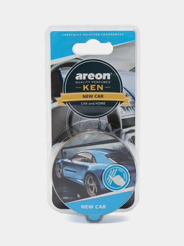 Автомобильный ароматизатор Areon Ken Blister New Car FR16