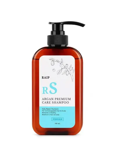 Шампунь Raip Argan Premium Care Shampoo Ocean Blue, 500 мл