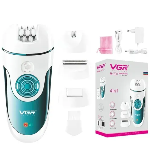 Epilator simsiz ayollar uchun 4 in 1 VGR V-700