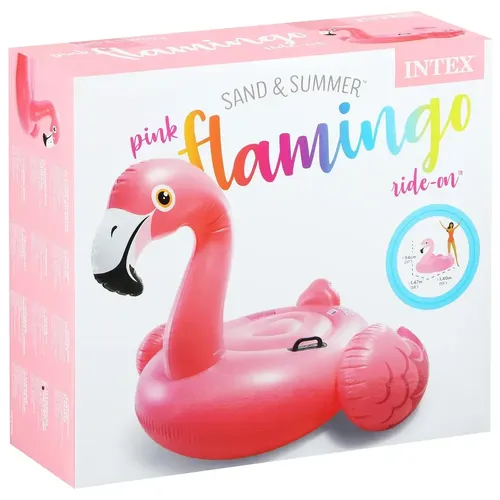 Flamingo suzish doirasi Intex 57558np, pushti, в Узбекистане