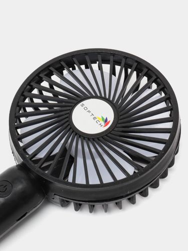 Портативный ручной вентилятор Softech Mini Fan, Черный, в Узбекистане