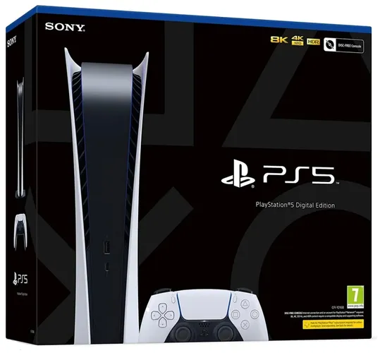 O‘yin pristavkasi Sony PlayStation 5 DVD ROM euro'siz, фото № 4