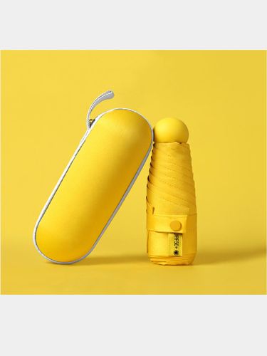 Зонтик капсула "Новый дизайн", Желтый