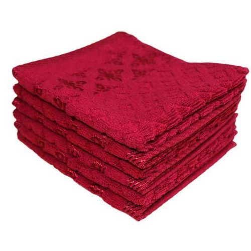 Салфетка махровая Parisa Towel, Бордовый