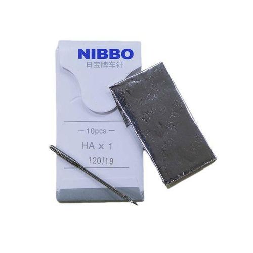 Иглы для швейных машин NIBBO-HAх1 - № 120, Стальной