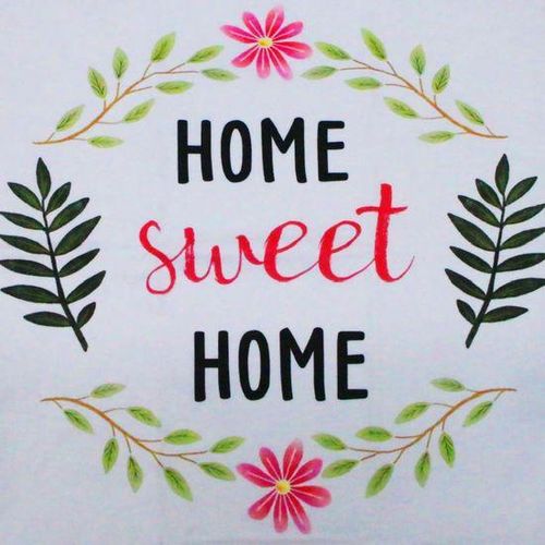 Dekorativ yostiq jild Mato "Home Sweet Home", Oq, купить недорого