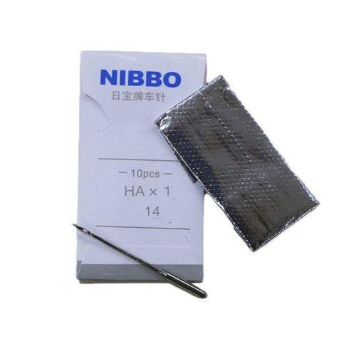 Иглы для швейных машин NIBBO-HAх1 - № 100, Стальной