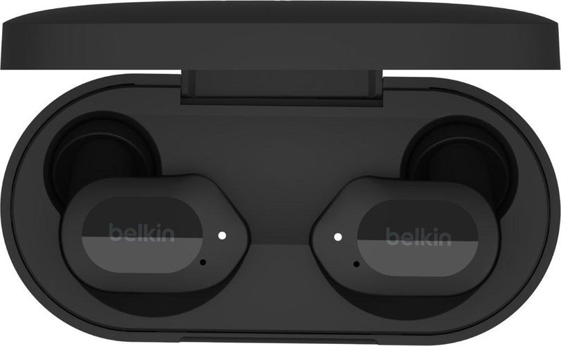 Simsiz naushniklar Belkin Headphones Soundform Play True Wireless, qora, фото