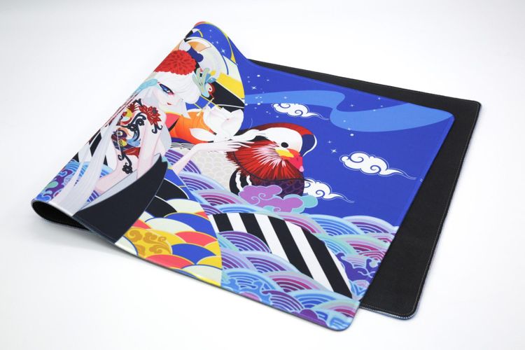 Коврик для мыши Varmilo Lovebirds Desk Mat, 900х400 мм, Голубой