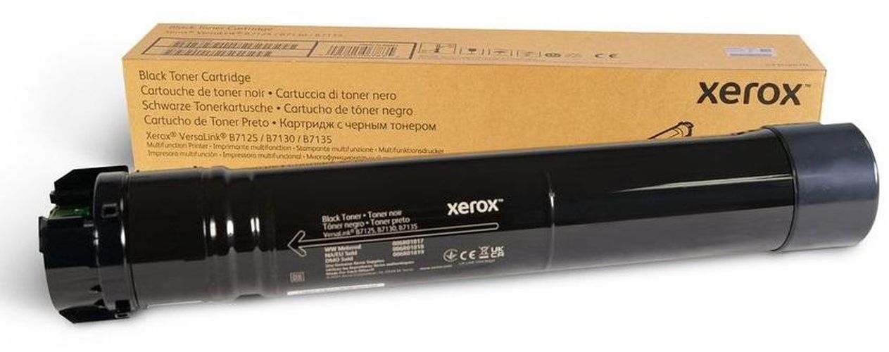 Тонер-картридж Xerox VL C7120/С7125/С7130, 31300 стр, Черный