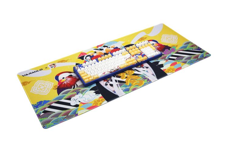 Коврик для мыши Varmilo Lovebirds Desk Mat, 900х400 мм, Золотой