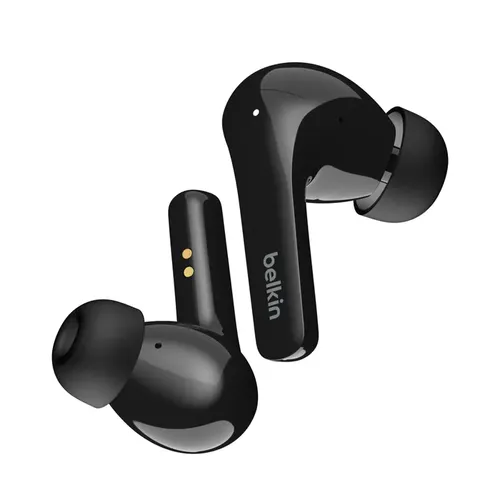 Simsiz naushniklar Belkin Headphones Soundform Flow True Wireless, qora