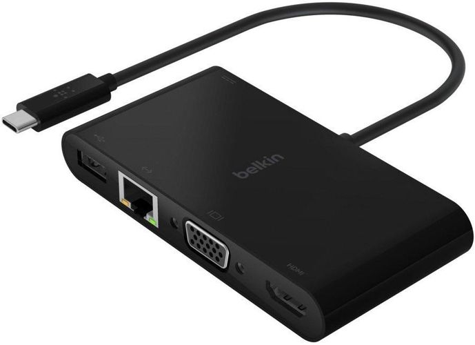 Adapter Belkin USB-C - Ethernet HDMI VGA USB-A 100W PD