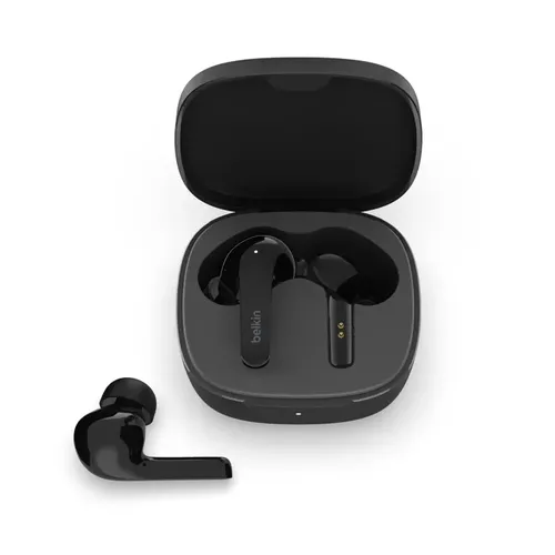 Simsiz naushniklar Belkin Headphones Soundform Flow True Wireless, qora, купить недорого