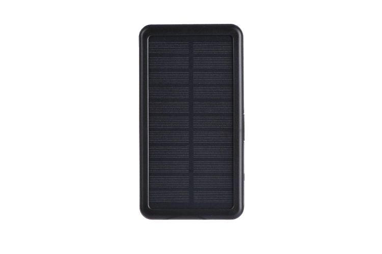 Tashqi batareya 2E Power Bank Solar 20000mAh, Qora