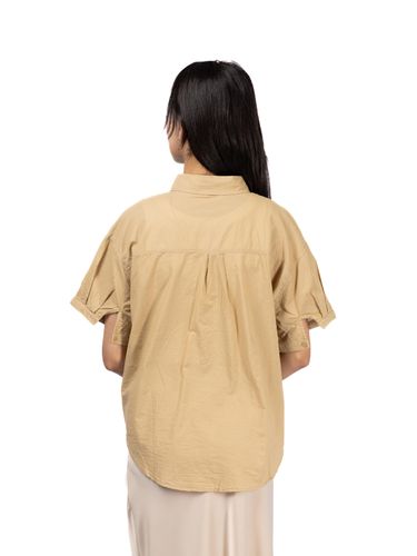 Рубашка Chao с коротким рукавом CHao02, Коричневый, 9000000 UZS