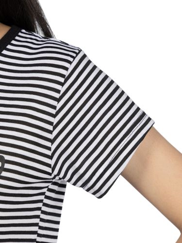 Женская футболка ZBR1, Черный-Белый, купить недорого