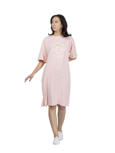 Платье трикотаж California Beverly Hills DRS04, Розовый, купить недорого