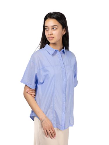 Рубашка Chao с коротким рукавом CHao01, Сиреневый, в Узбекистане