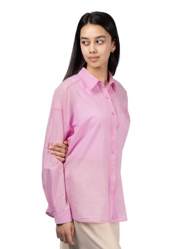 Рубашка Chao с длинным рукавом CHao09, Светло-розовый, в Узбекистане